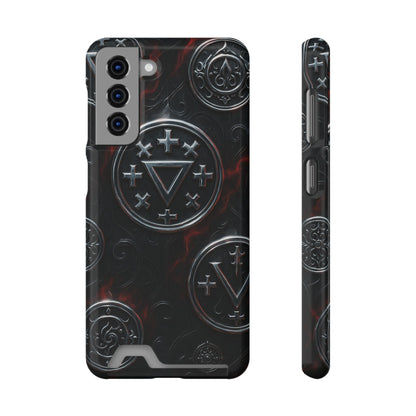 Aether Signal • Samsung Galaxy S21 • Tough Case with Card Holder • Wireless Friendly