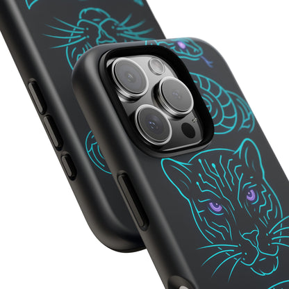 Mystic Midnight • Apple iPhone 16 • MagSafe® Magnetic Tough Case