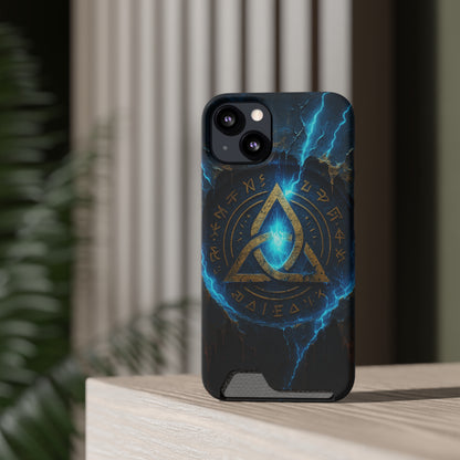 Mystic Triad • Apple iPhone 13 • MagSafe® Tough Case with Card Holder