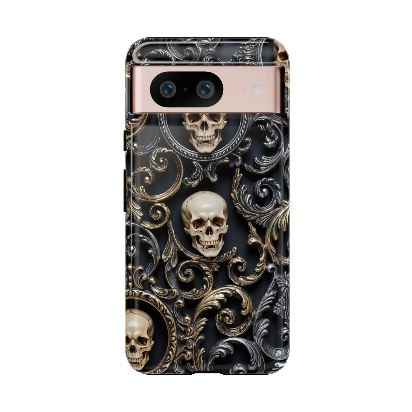 Opulent Skull • Google Pixel 8 • Tough Case • Wireless Friendly