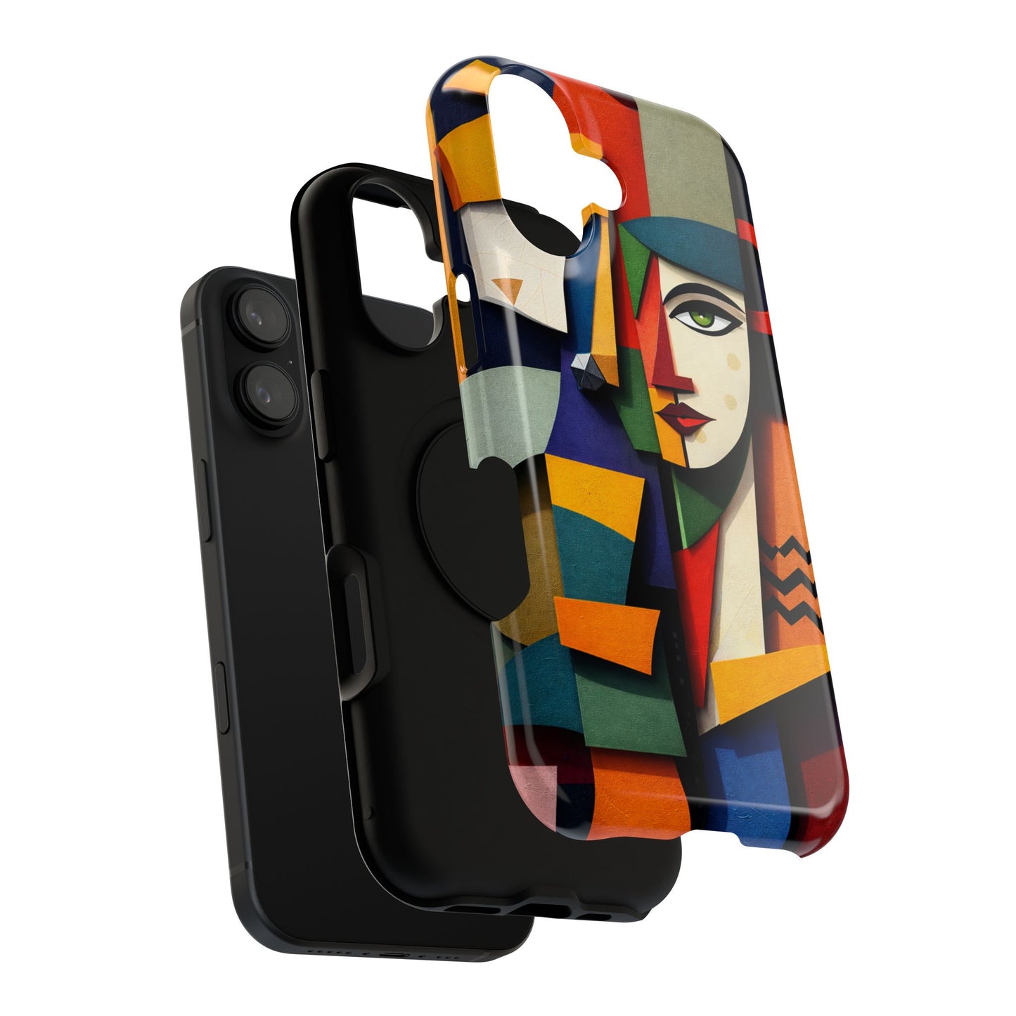 Relief Cubism • EPOCH I • Dominion of Color™ • Apple iPhone 17 • Tough Case • MagSafe®