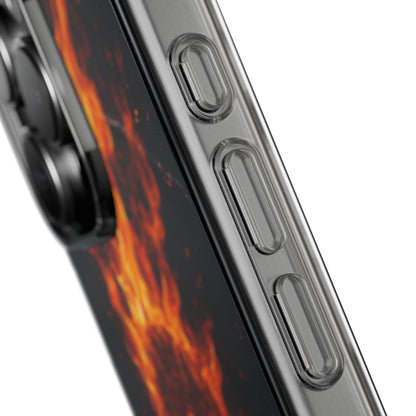 Vinyl Inferno • Apple iPhone 16 • Clear Case