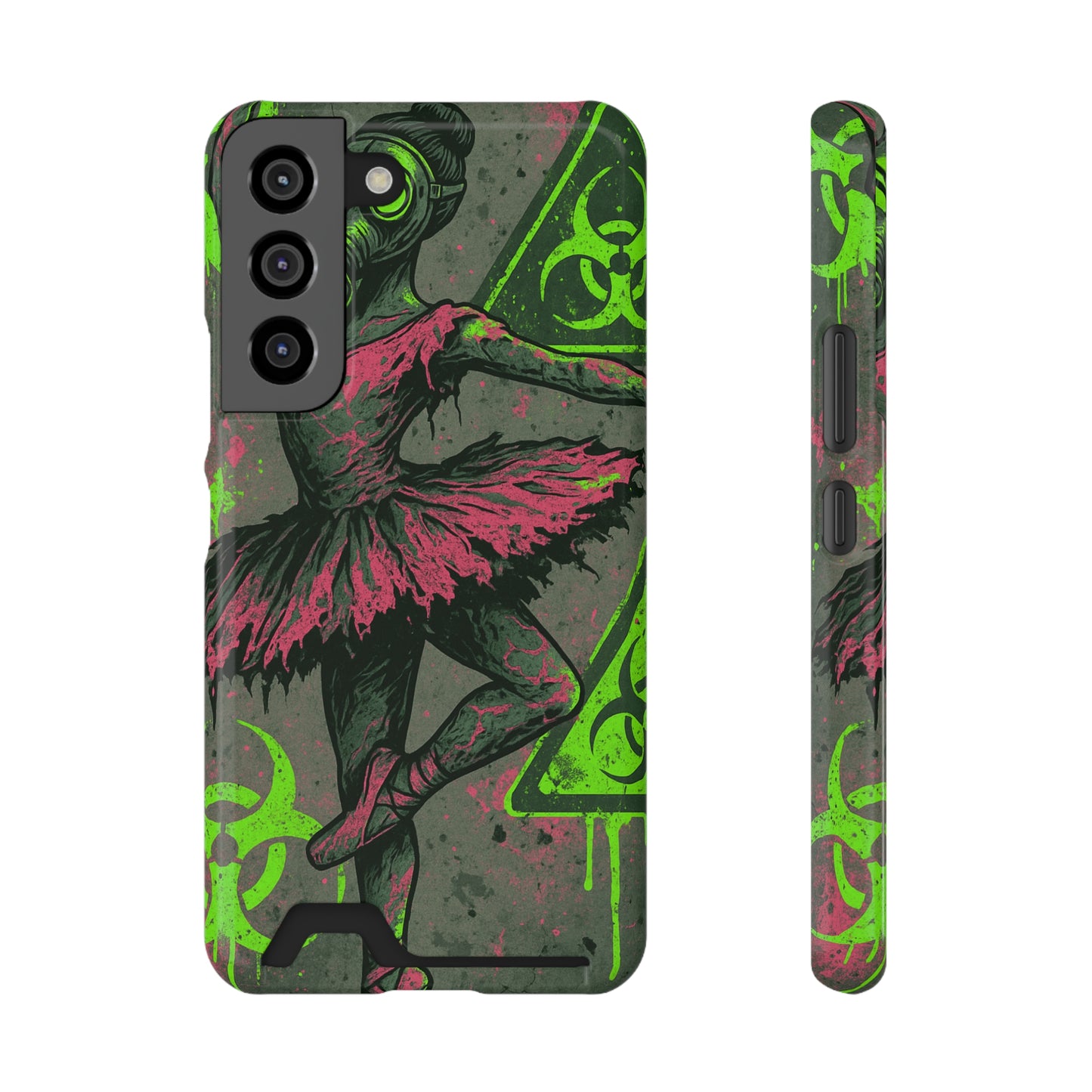 Biohazard Ballerina • Samsung Galaxy S22 • MagSafe® Tough Case with Card Holder