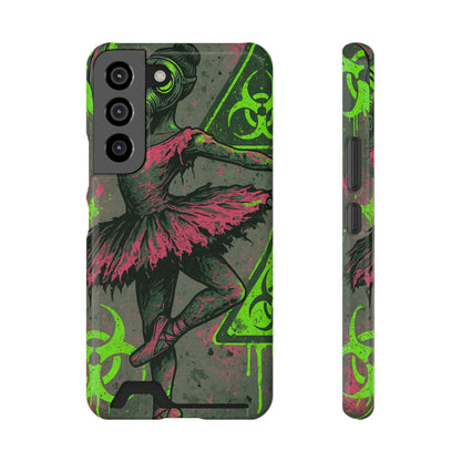 Biohazard Ballerina • Samsung Galaxy S22 • MagSafe® Tough Case with Card Holder