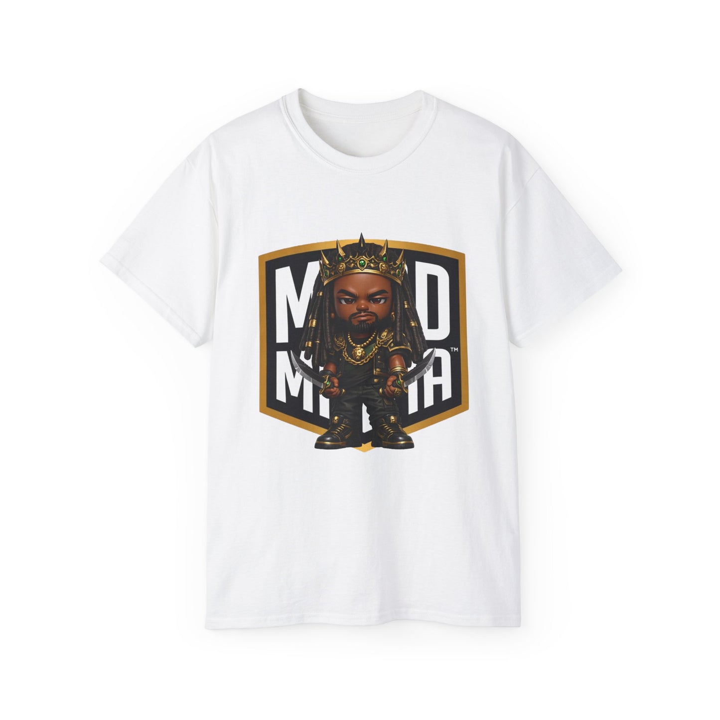 Dread Monarch • Rooted Command • Mood Militia • T-Shirt • Black Hat Pixels • Unisex