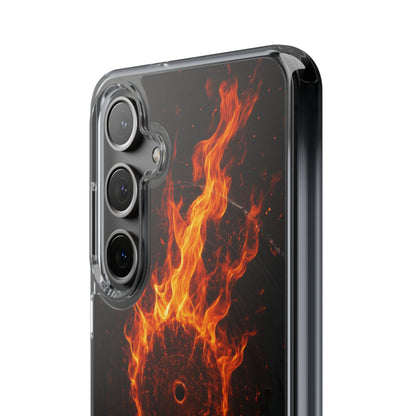 Vinyl Inferno • Samsung Galaxy S24 • Clear Case