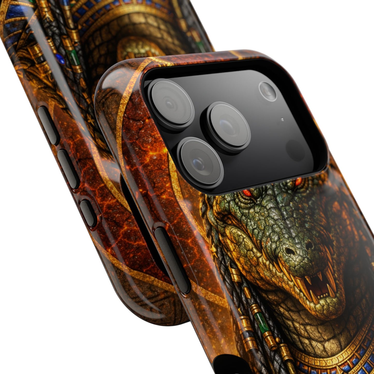 Sobek • Dominion • Egyptian Hieroglyphics™ Series • Apple iPhone 17 Pro • MagSafe® Tough Case