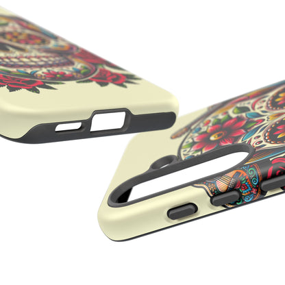 Crimson Chord • Samsung Galaxy S25 • Wireless Friendly • Tough Case