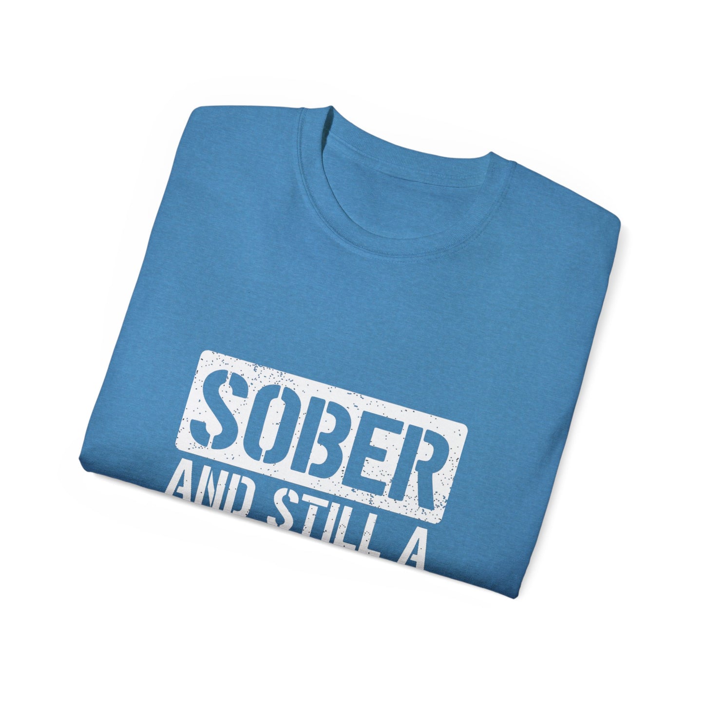 Sober & Still A Rockstar • Recovery Works • T-Shirt