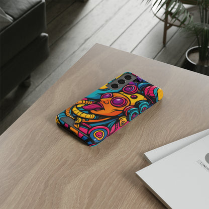 Pixel Rebellion • Samsung Galaxy S22 • MagSafe® Tough Case with Card Holder
