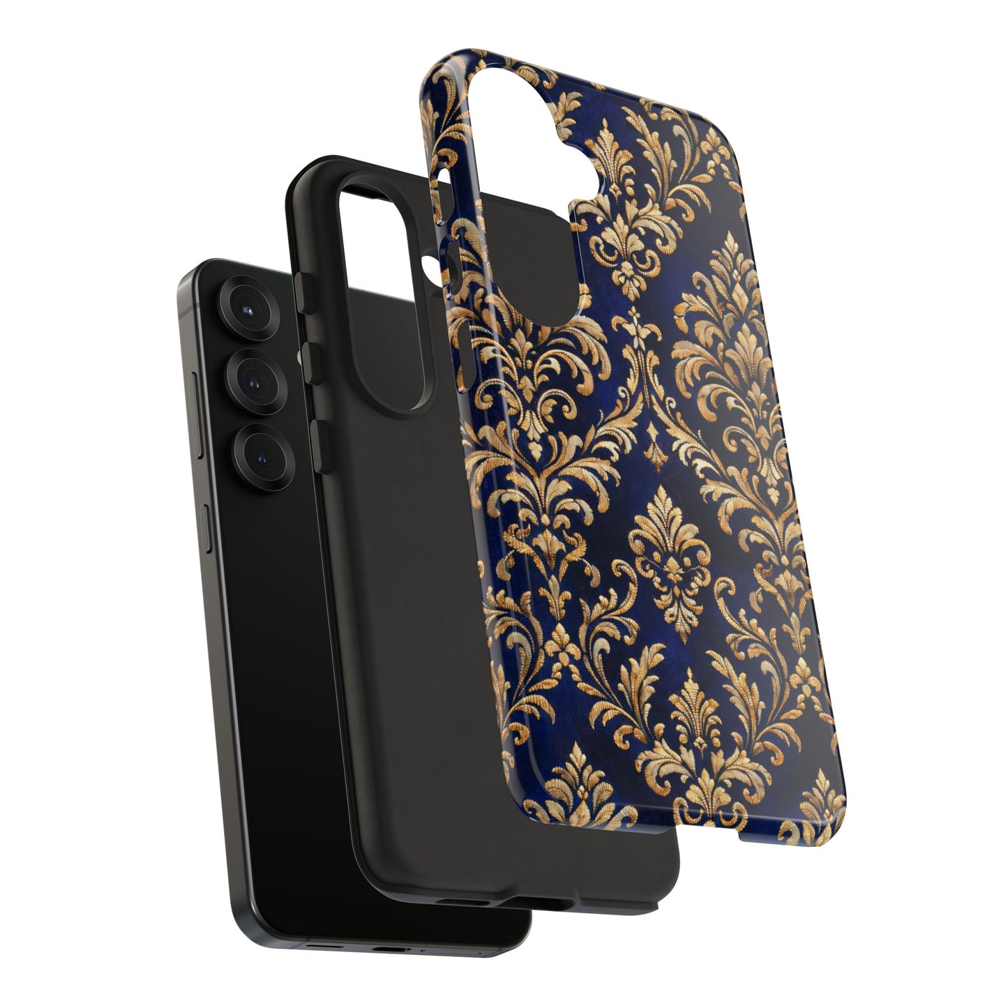 Veridian Époque • Velvet Dynasty™ Royal Weave • Samsung Galaxy S25 • Tough Case • Wireless Friendly