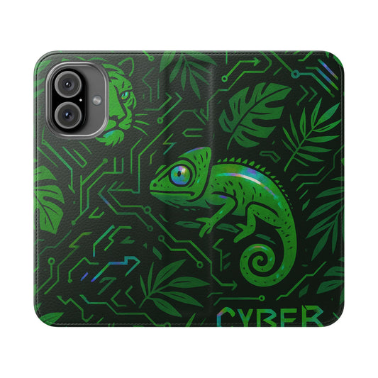 Digital Jungle • Apple iPhone 16 Flip Case