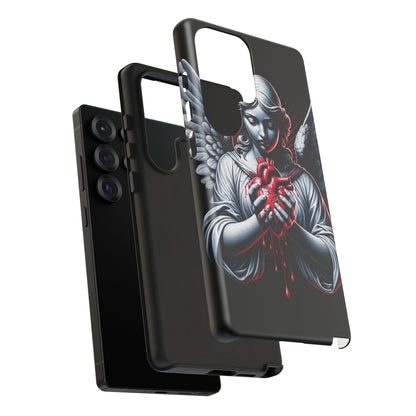 Angel Heart • Samsung Galaxy S25 • Wireless Friendly • Tough Case