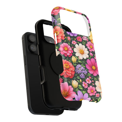 Untamed Garden • Floral Fusion • Apple iPhone 17 Pro • MagSafe® Tough Case