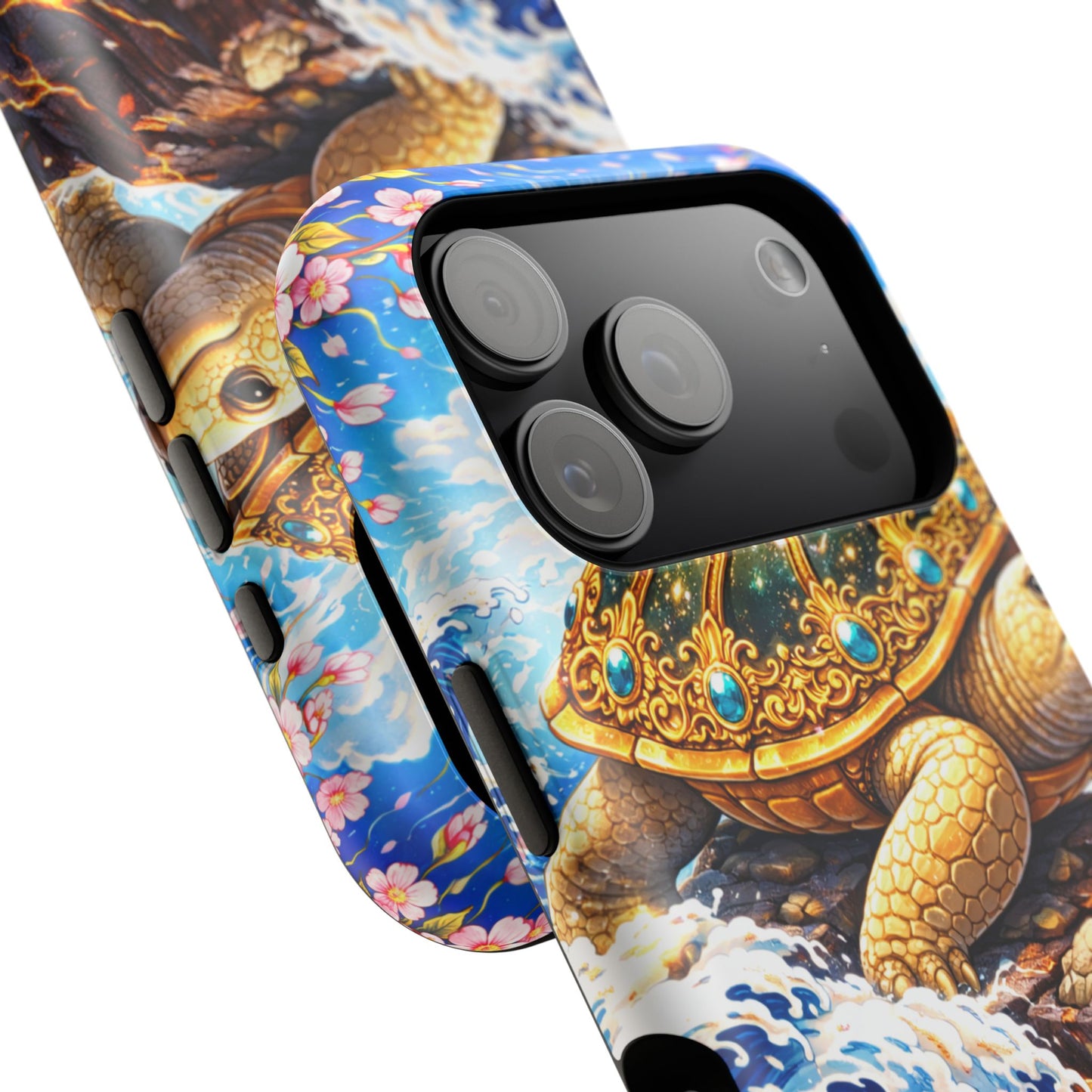 Stonebound Patience – Eternal Foundation • Obsidian Irezumi™ • Apple iPhone 17 Pro • MagSafe Tough Case