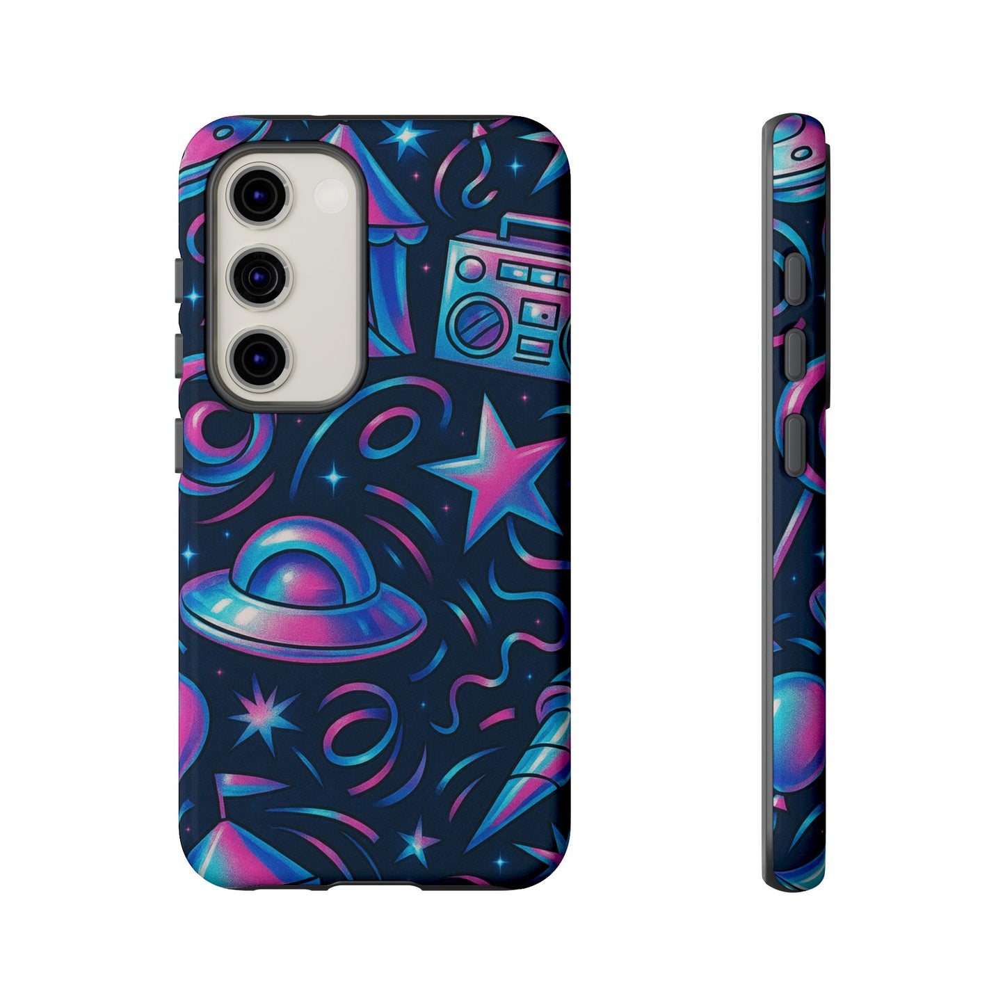 Cosmic Carnival • Samsung Galaxy S23 • Tough Case • Wireless Friendly