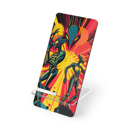 Signal Fang • Smartphone Display Stand tech accessory by Black Hat Pixels