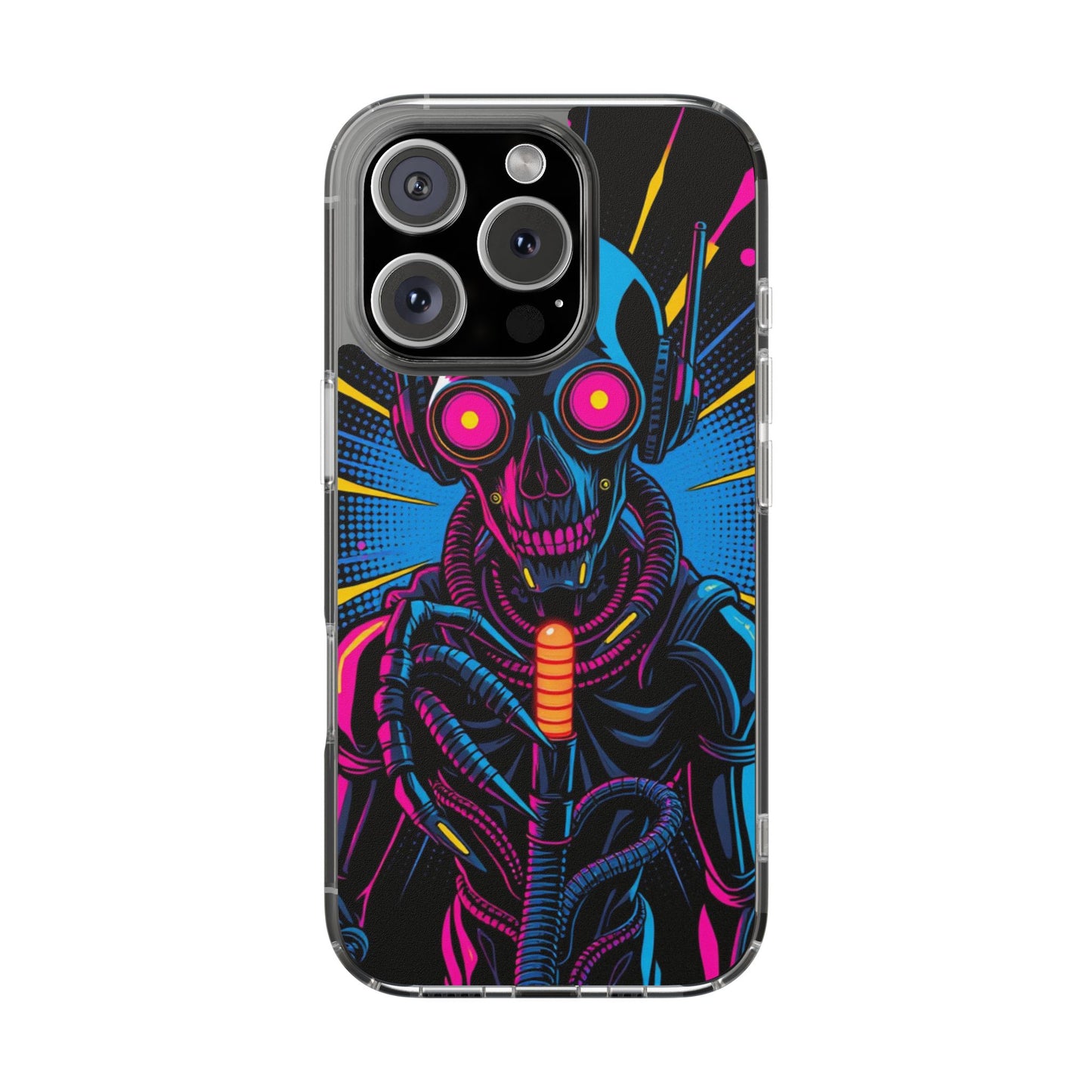 Neon Reaper • Apple iPhone 16 • Clear Case