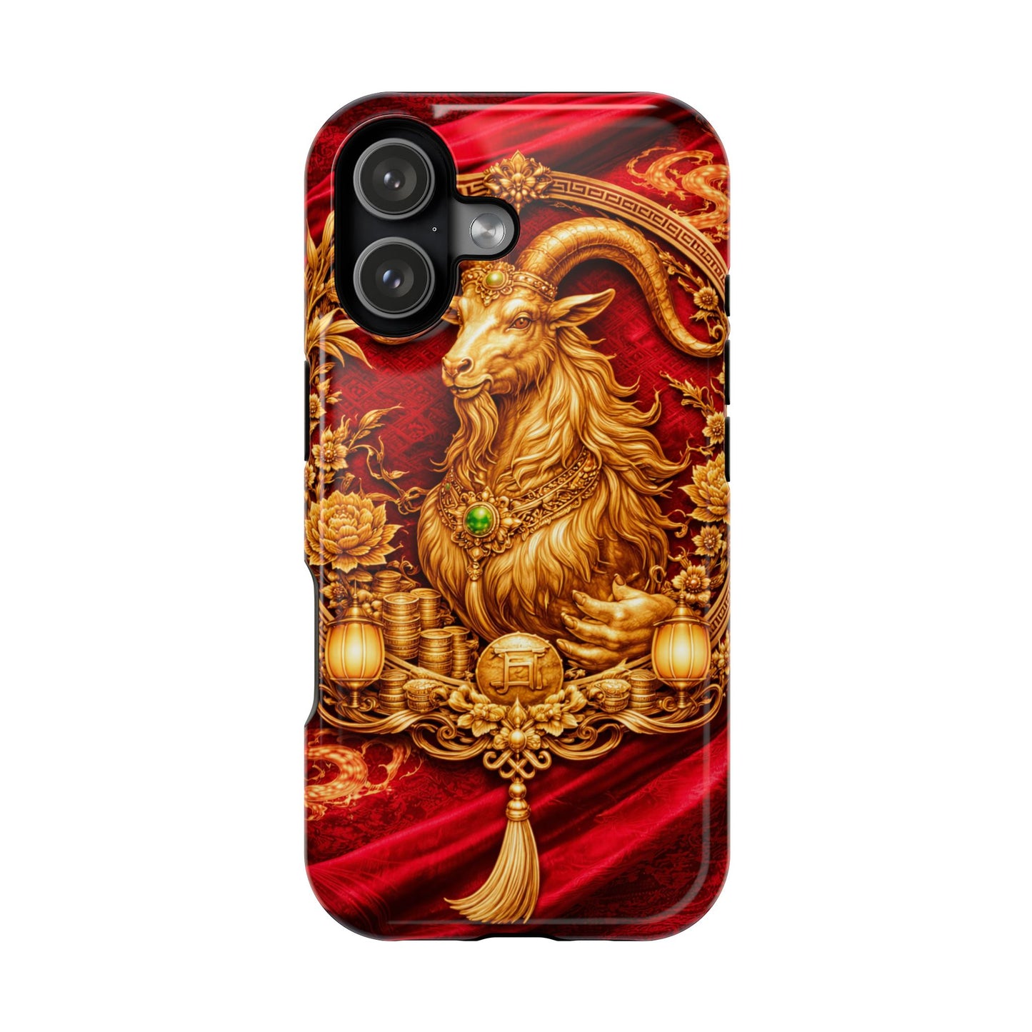 Goat • Lunar Armor • Imperial Banner • Apple iPhone 17 Pro • MagSafe Tough Case