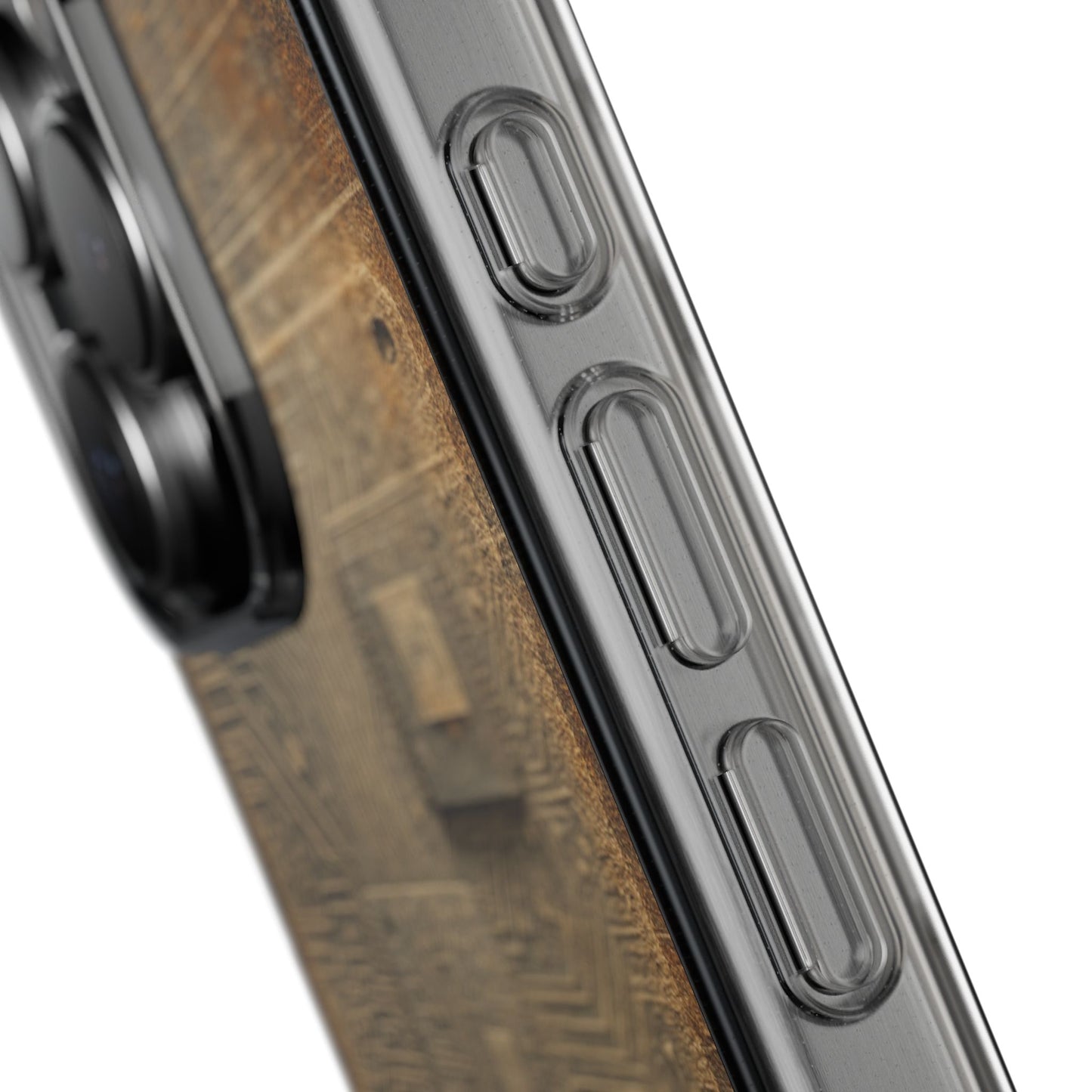 Sand Circuit • Apple iPhone 16 • Clear Case