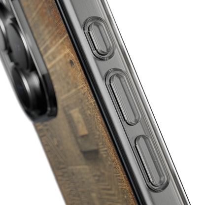 Sand Circuit • Apple iPhone 16 • Clear Case