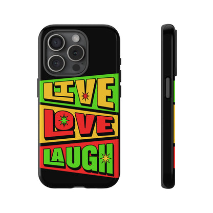Live Love Laugh • Apple iPhone 15 • MagSafe® Tough Case