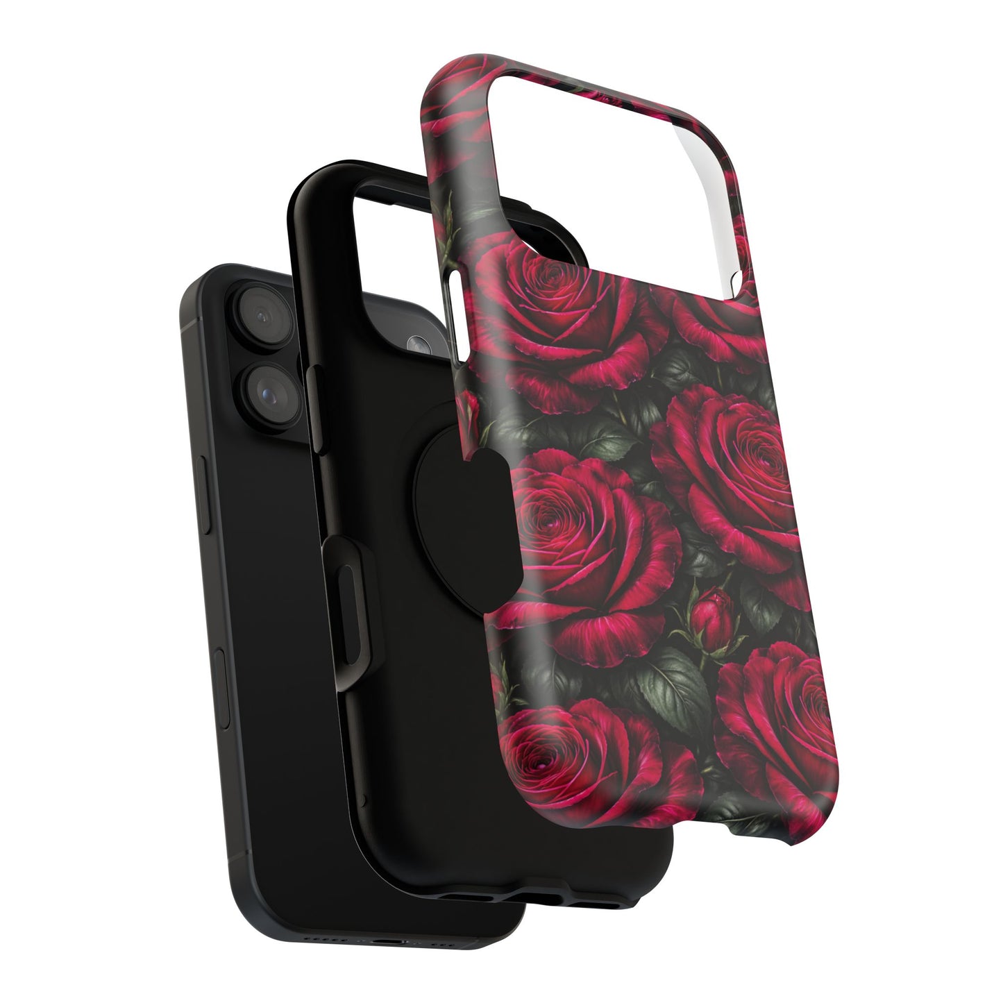 Midnight Bloom • Floral Fusion • Apple iPhone 17 Pro • MagSafe® Tough Case