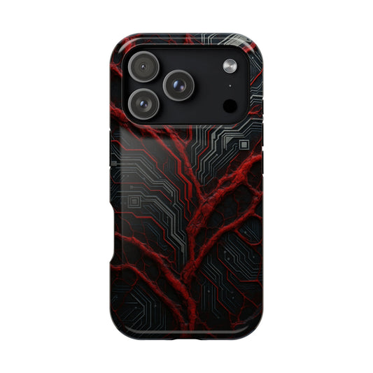 Binary Vein • Apple iPhone 17 Pro • MagSafe® Tough Case