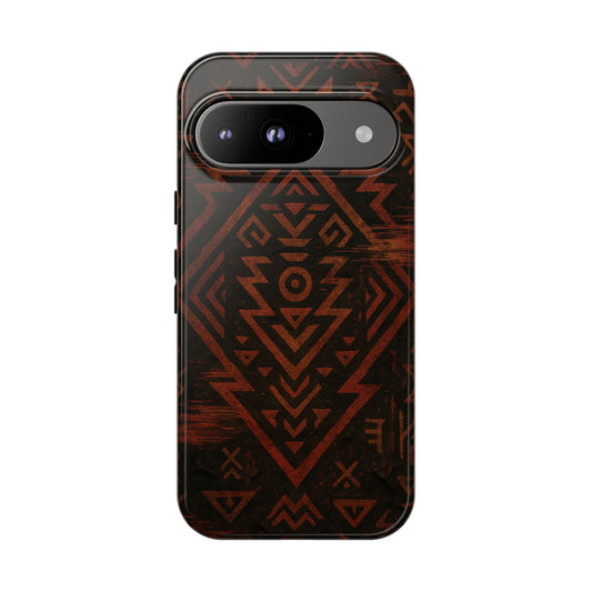 Tribal Glitch • Google Pixel 9 • MagSafe® Magnetic Tough Case