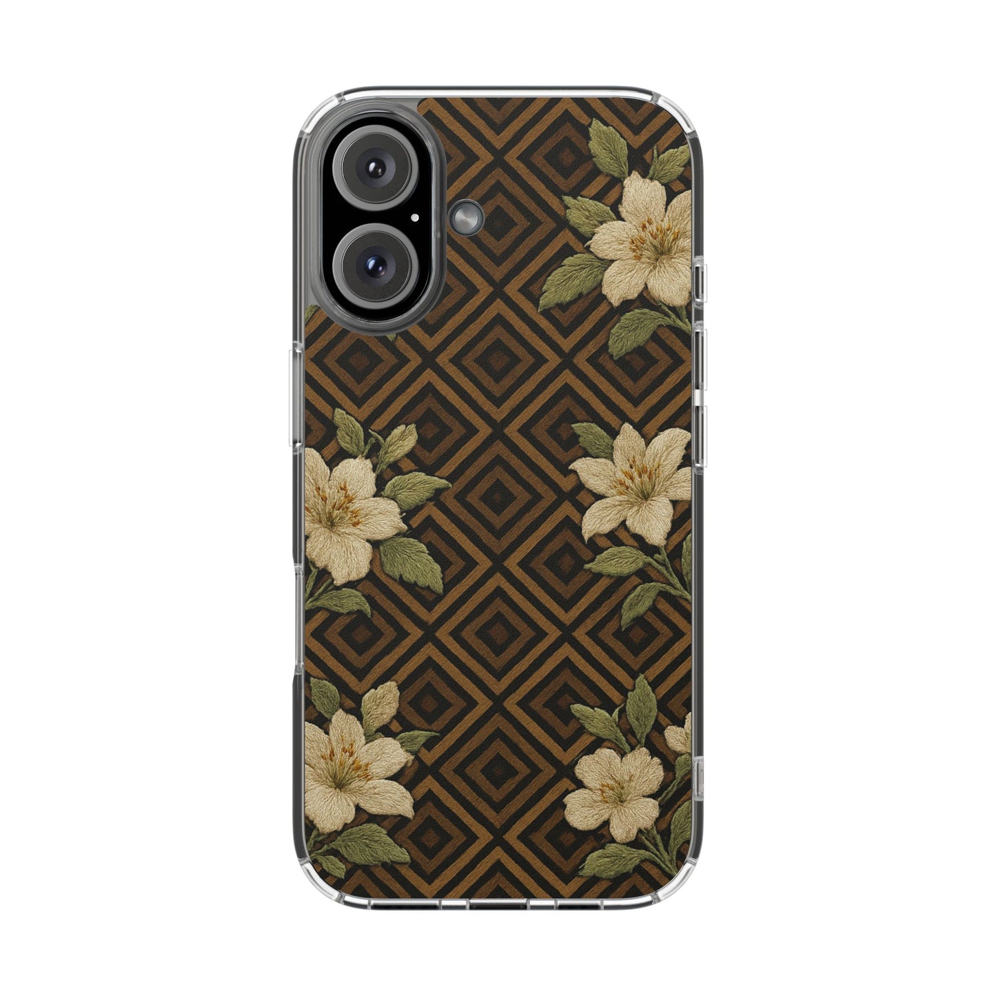 Velvet Bloom • Apple iPhone 16 • Clear Case