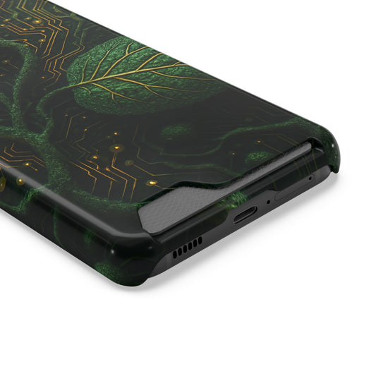Tech Flora • Samsung Galaxy S22 • MagSafe® Tough Case with Card Holder