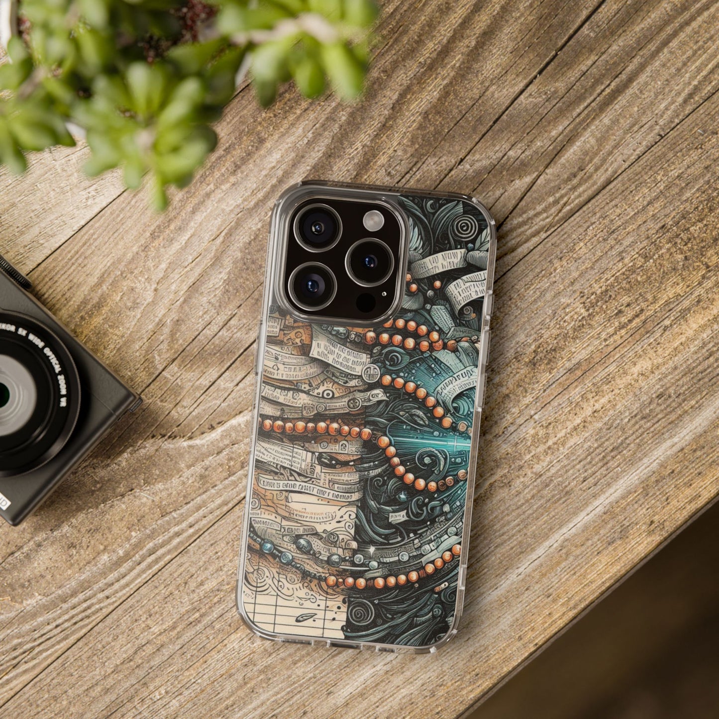 Aeros Divide • Apple iPhone 16 • Clear Case