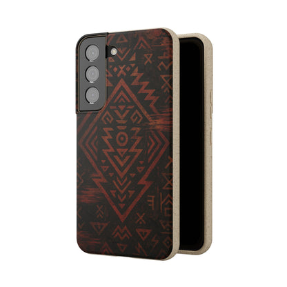 Tribal Glitch • Samsung Galaxy S22 Eco-Friendly Phone Case