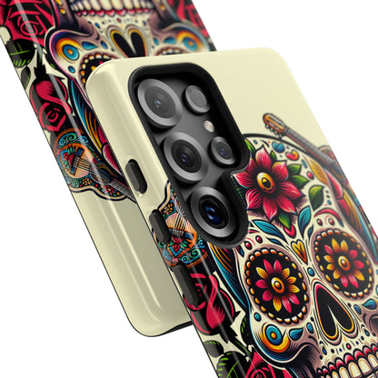 Crimson Chord • Samsung Galaxy S25 • Wireless Friendly • Tough Case