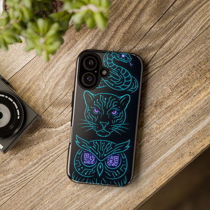 Mystic Midnight • Apple iPhone 16 • MagSafe® Magnetic Tough Case