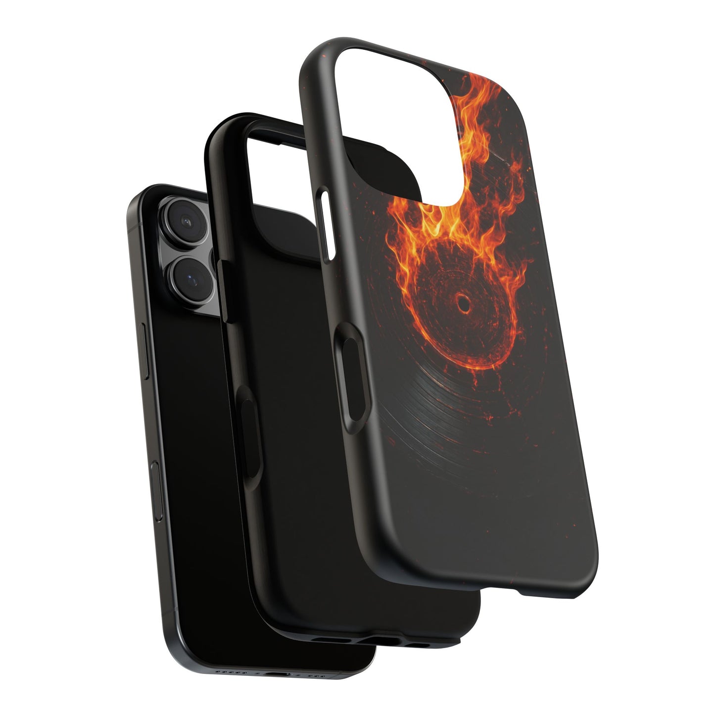 Vinyl Inferno • Apple iPhone 16 • MagSafe® Magnetic Tough Case