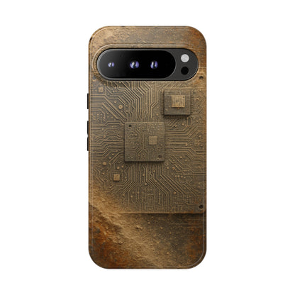 Sand Circuit • Google Pixel 9 • MagSafe® Magnetic Tough Case