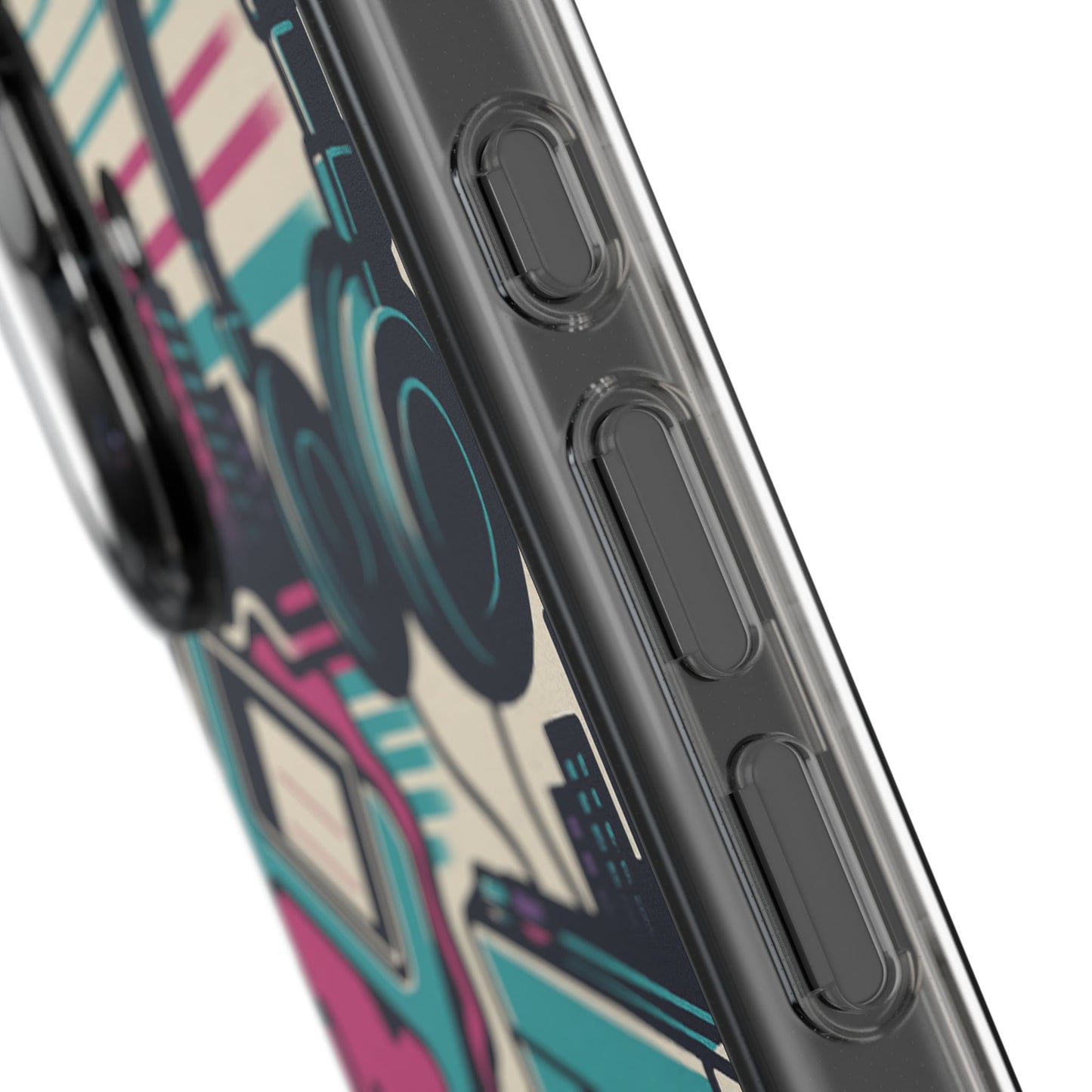 Retro Beats • Apple iPhone 16 • Clear Case