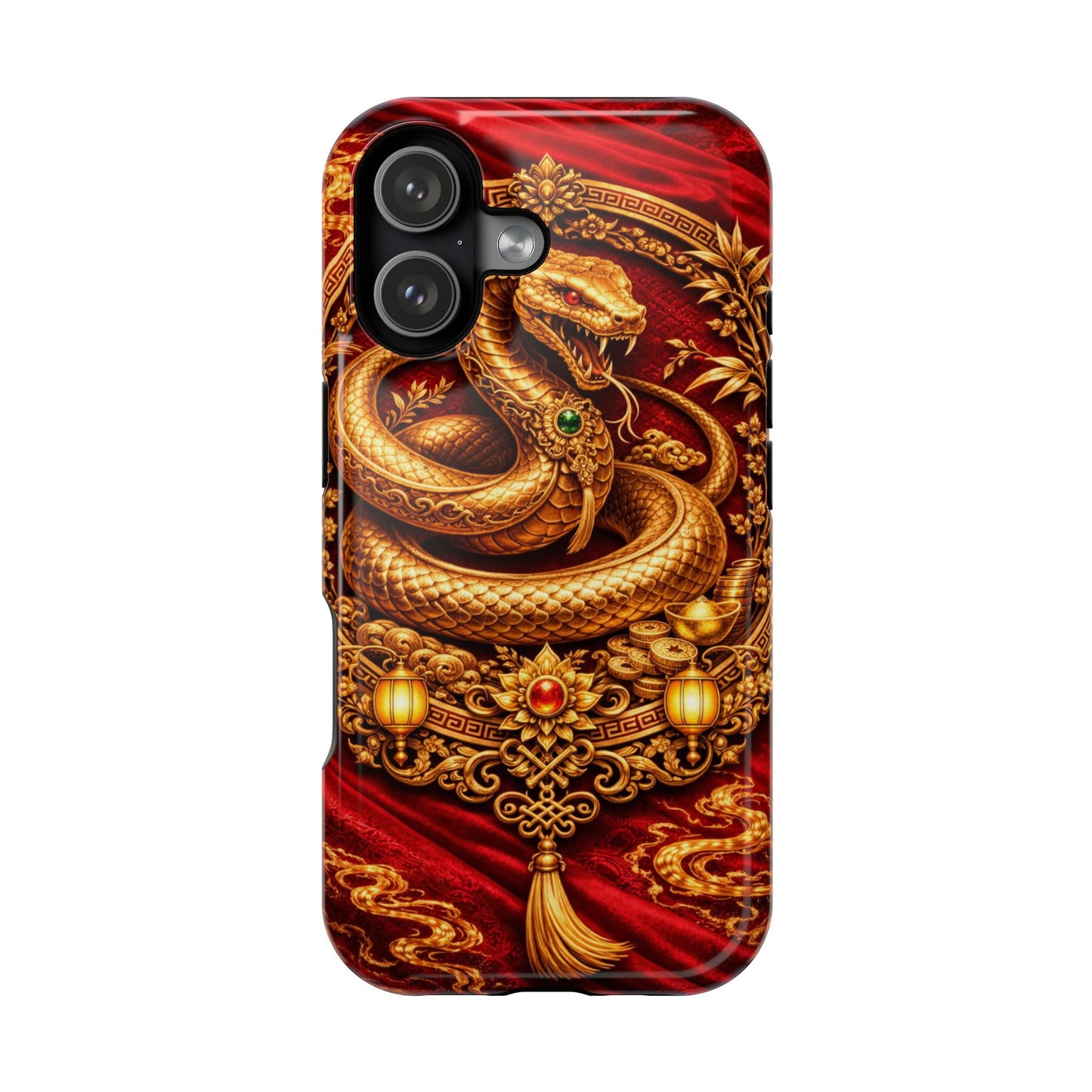 Snake • Lunar Armor • Imperial Banner • Apple iPhone 17 Pro • MagSafe Tough Case