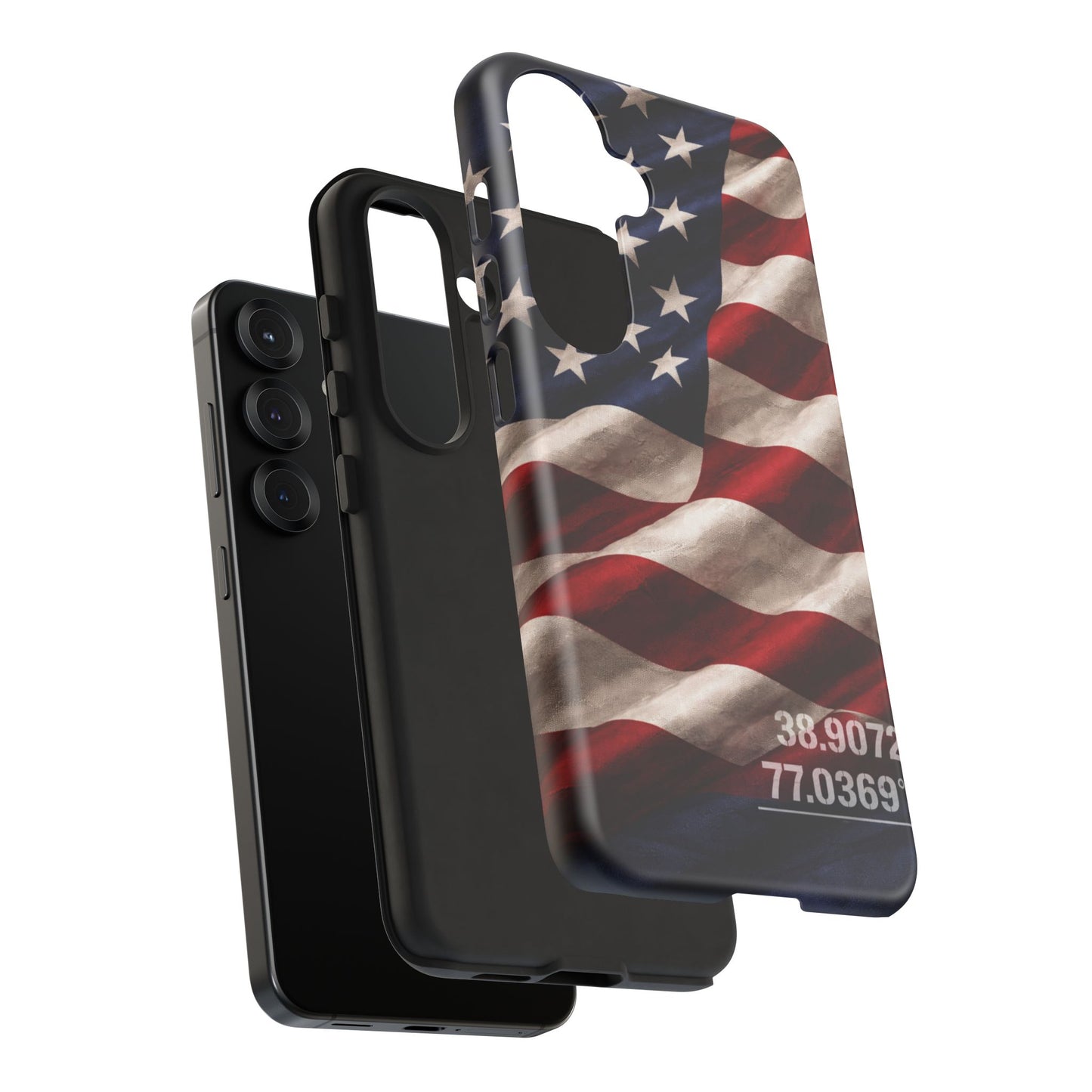 USA • Street Sovereign – Liberty Standard • Samsung Galaxy S25 • Wireless Friendly • Tough Case