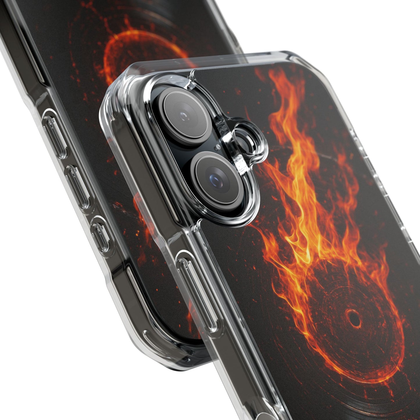 Vinyl Inferno • Apple iPhone 16 • MagSafe® Clear Case
