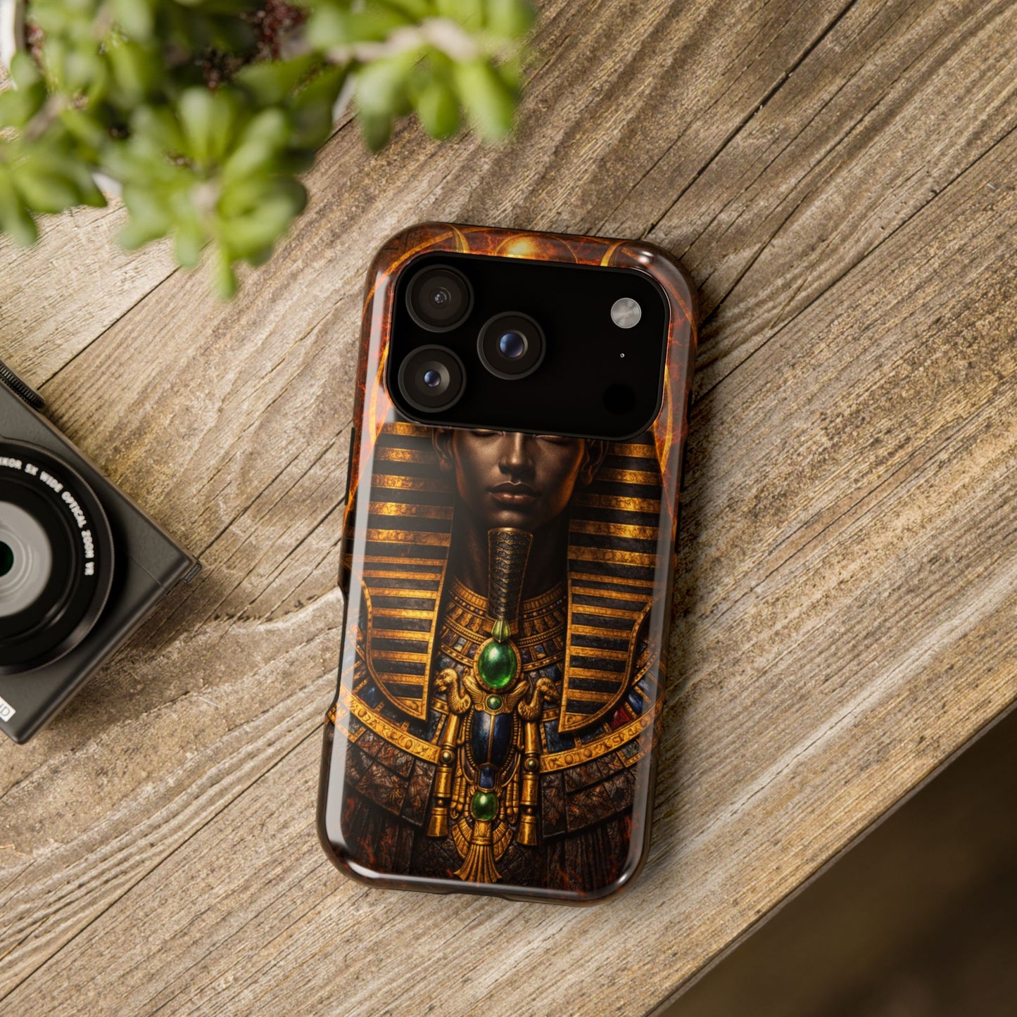 Tut • Eternal Dominion • Egyptian Hieroglyphics™ Series • Apple iPhone 17 Pro • MagSafe® Tough Case