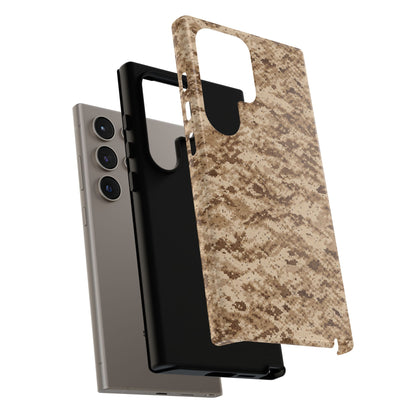 Desert Storm Camo • Samsung Galaxy S24 • Tough Case • Wireless Friendly