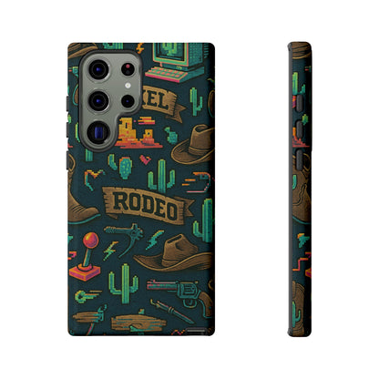 Pixel Rodeo • Samsung Galaxy S23 • Tough Case • Wireless Friendly