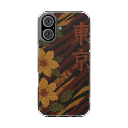 Tiger Petal • Apple iPhone 16 • Clear Case