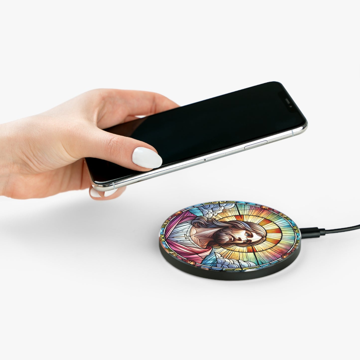 Jesus is Lord • Smartphone Wireless Charger