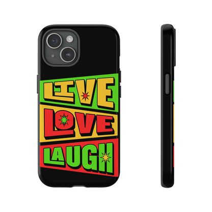 Live Love Laugh • Apple iPhone 15 • MagSafe® Tough Case