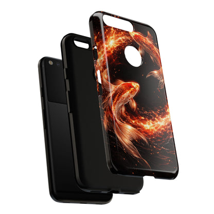 Fire Koi • Google Pixel (Original) • Tough Case • Wireless Friendly