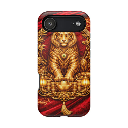 Tiger • Lunar Armor • Imperial Banner • Apple iPhone 17 Pro • MagSafe Tough Case