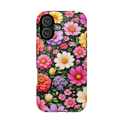 Untamed Garden • Floral Fusion • Apple iPhone 17 Pro • MagSafe® Tough Case